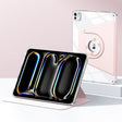 For iPad Pro 11 2024 Magnetic Split Leather Smart Tablet Case(Pink) - iPad Pro 11 2024 Cases by PMC TechLife | Online Shopping South Africa | PMC TechLife | Buy Now Pay Later Mobicred