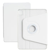 For iPad Pro 11 2024 Magnetic Split Leather Smart Tablet Case(White)