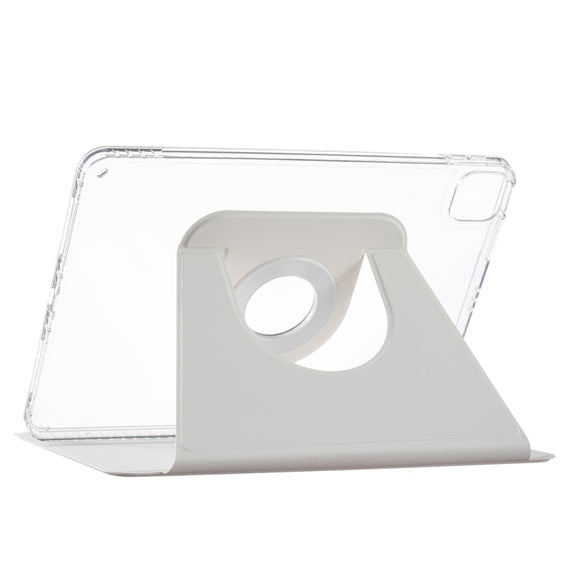 For iPad Pro 11 2024 Magnetic Split Leather Smart Tablet Case(White)