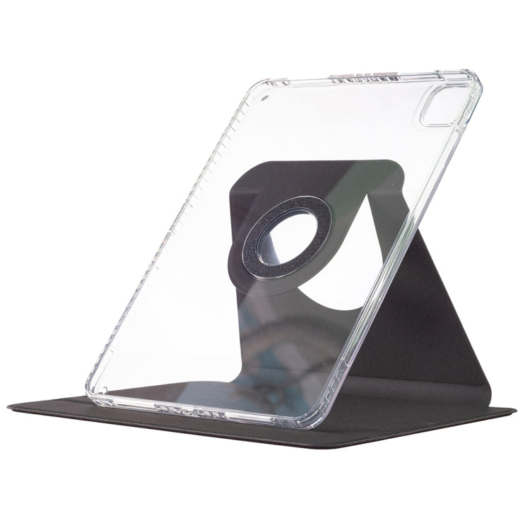 For iPad Air 13 2024 Magnetic Split Leather Smart Tablet Case(Black)