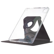 For iPad Air 13 2024 Magnetic Split Leather Smart Tablet Case(Black)