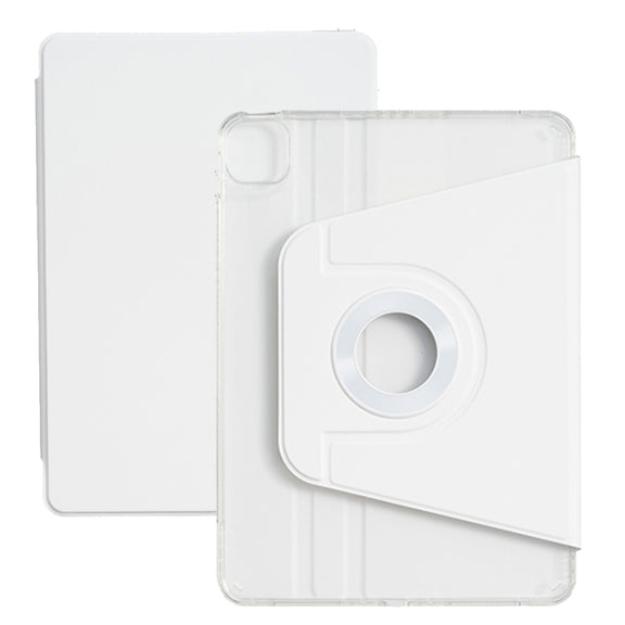 For iPad Air 13 2025 / 2024 Magnetic Split Leather Smart Tablet Case(White)