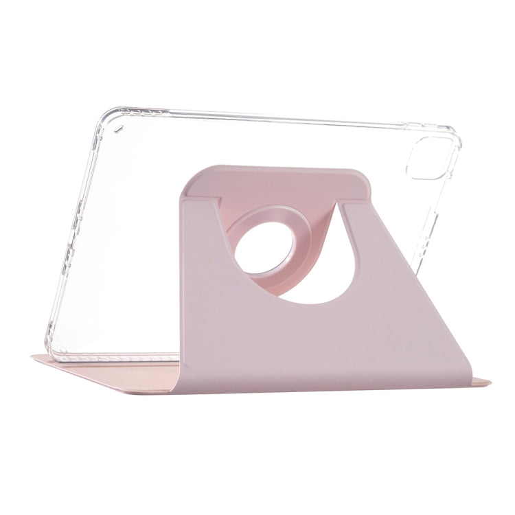For iPad Air 11 2024 Magnetic Split Leather Smart Tablet Case(Pink)