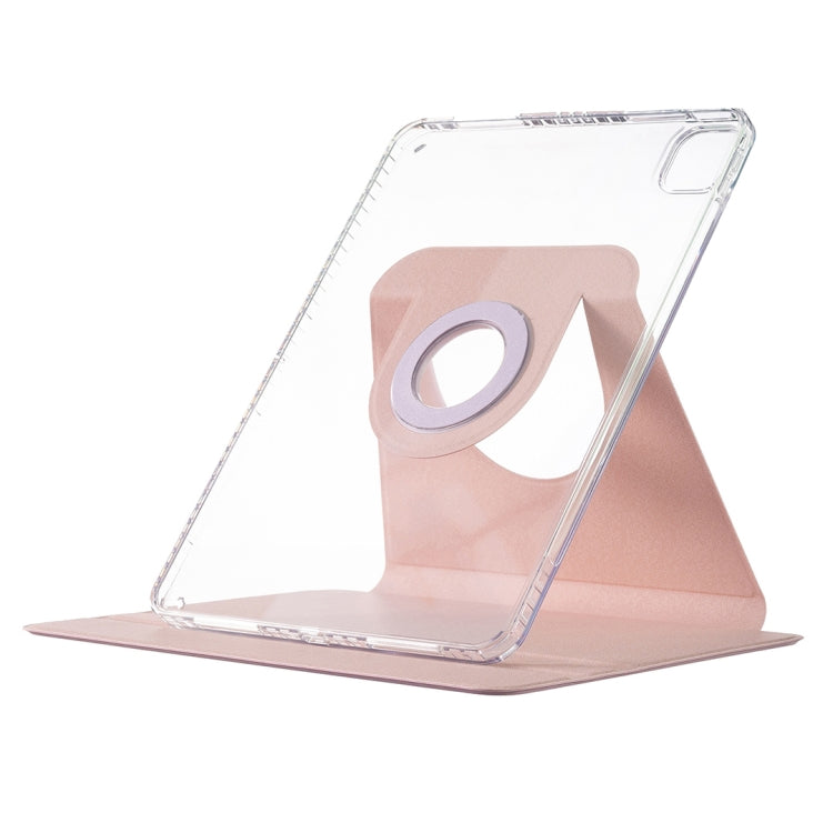 For iPad Air 11 2024 Magnetic Split Leather Smart Tablet Case(Pink)