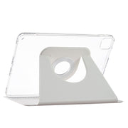 For iPad Air 11 2024 Magnetic Split Leather Smart Tablet Case(White)