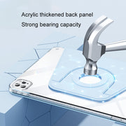 For iPad Pro 13 2024 Magnetic Split Leather Smart Tablet Case(Grey)