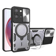 For Motorola Moto G 2025 CD Texture Sliding Camshield Magnetic Holder Phone Case(Silver) - free shipping - PMC TechLife - Order now!
