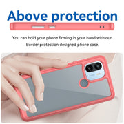 For Xiaomi Redmi A2+ Colorful Series Acrylic Hybrid TPU Phone Case(Red)
