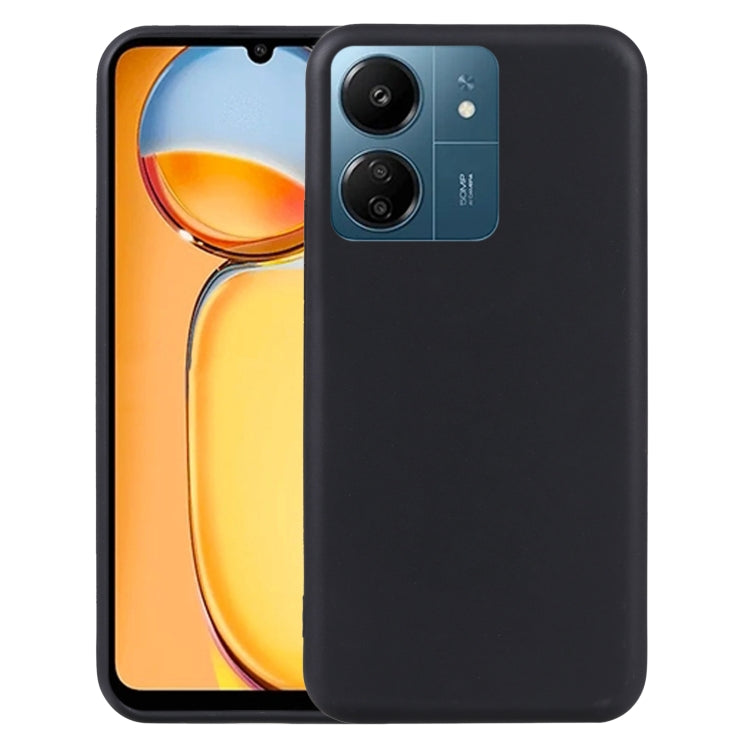 For Xiaomi Poco C65 / Redmi 13C TPU Phone Case(Black)