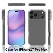 For iPhone 17 Pro Max Scratchproof Acrylic TPU Phone Case(Transparent)