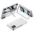 For Google Pixel 9 Pro Fold GKK Integrated Fold Hinge Full Coverage Phone Case with Holder(White) - free shipping - PMC Jewellery - Order now!