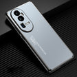 For OPPO Reno10 Pro+ Frosted Metal Phone Case(Blue) - OPPO Cases by PMC TechLife | Online Shopping South Africa | PMC TechLife