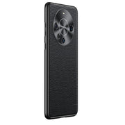 For Huawei Mate 60 Pro Litchi Texture Genuine Leather Phone Case(Black)