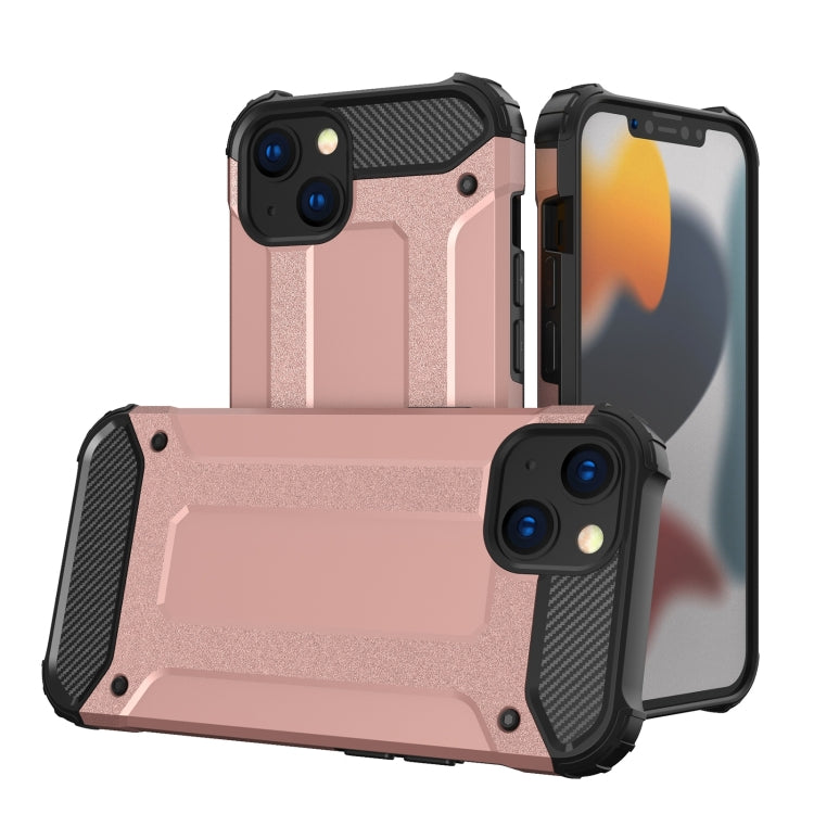 For iPhone 16 Pro Max Magic Armor TPU Phone Case(Rose Gold)
