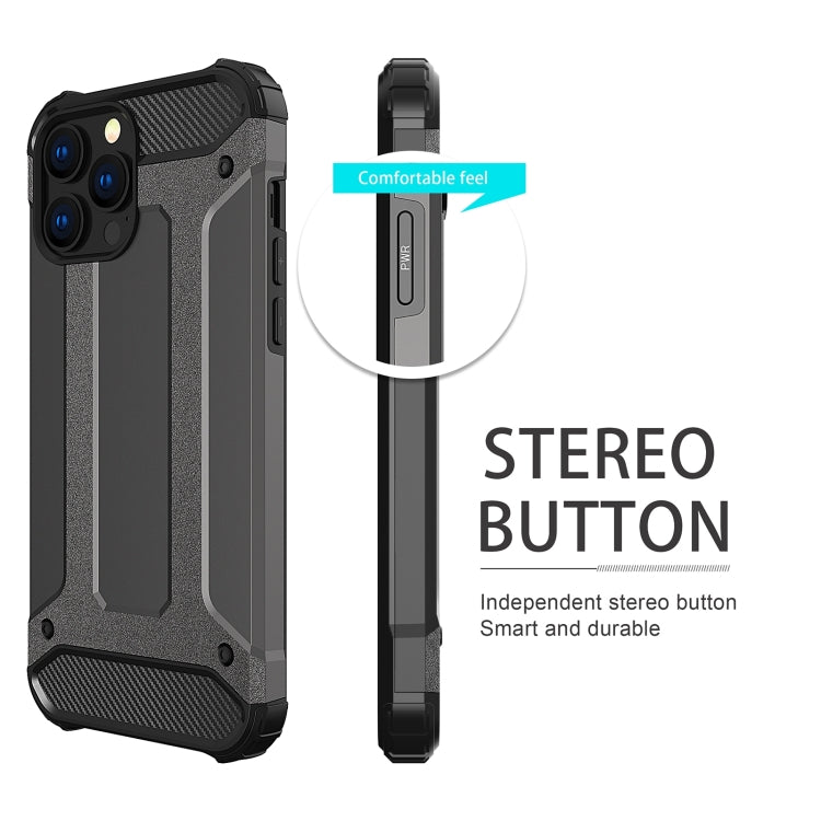 For iPhone 16 Magic Armor TPU Phone Case(Navy Blue)