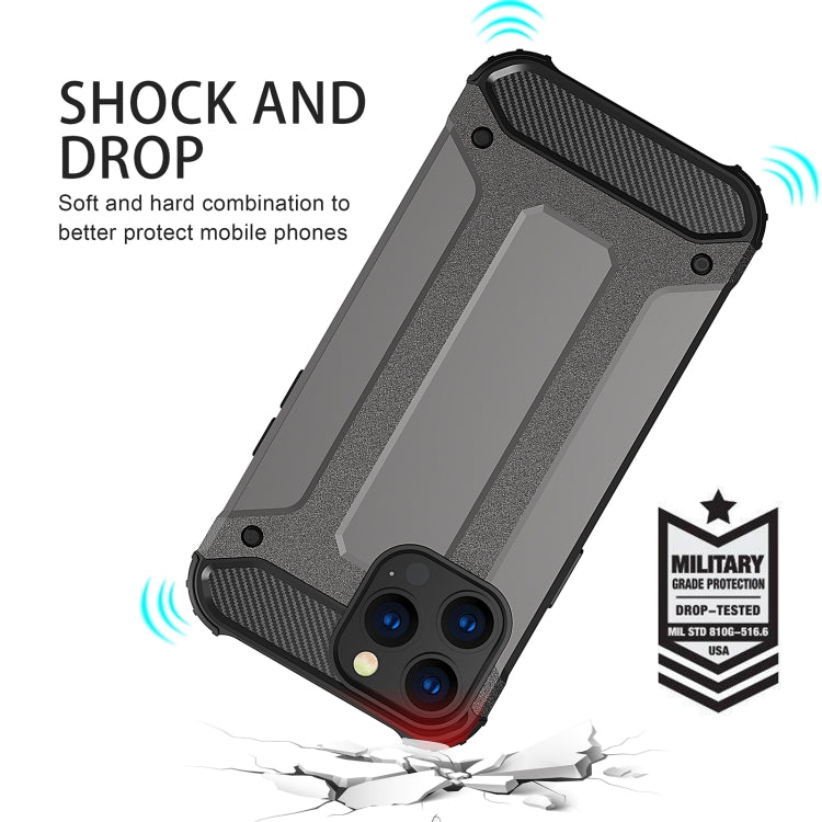 For iPhone 16 Magic Armor TPU Phone Case(Navy Blue)