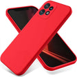 For Motorola Edge 40 Pro/Edge+ 2023/X40 Pure Color Liquid Silicone Shockproof Phone Case(Red) - Motorola Cases by PMC TechLife | Online Shopping South Africa | PMC TechLife | Buy Now Pay Later Mobicred