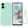 For Motorola Moto G24 Power Pure Color Liquid Silicone Shockproof Phone Case(Green) - Motorola Cases by PMC TechLife | Online Shopping South Africa | PMC TechLife | Buy Now Pay Later Mobicred
