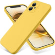 For Motorola Moto G64 Solid Color Liquid Silicone Dropproof Full Coverage Phone Case(Yellow) - Motorola Cases by PMC TechLife | Online Shopping South Africa | PMC TechLife | Buy Now Pay Later Mobicred