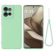 For Motorola Moto G75 Solid Color Liquid Silicone Dropproof Full Coverage Phone Case(Green) - free shipping - PMC TechLife - Order now!