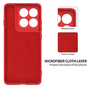 For Motorola Edge 5G 2025 Solid Color Liquid Silicone Dropproof Full Coverage Phone Case(Red)