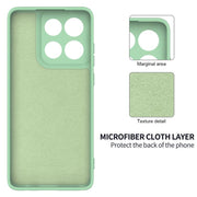 For Motorola Edge 60 Stylus Solid Color Liquid Silicone Dropproof Full Coverage Phone Case(Green)