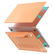 For Macbook Pro 14 A2918/A2992/A2779 Frosted Translucent Laptop Protective Case(Black)