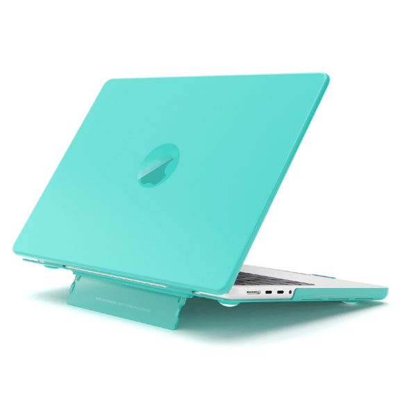 For Macbook Pro 16.2 2023 A2991/A2780 Frosted Translucent Laptop Protective Case(Mint Green)