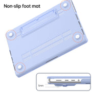 For Macbook Pro 16.2 2023 A2991/A2780 Frosted Translucent Laptop Protective Case(Morandi Green)