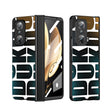 For Honor Magic V Integrated Electroplating Folding Phone Case with Hinge(Black) - Honor Cases by PMC TechLife | Online Shopping South Africa | PMC TechLife | Buy Now Pay Later Mobicred