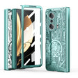 For Honor Magic V Mechanical Legend Integrated Electroplating All-inclusive Phone Case(Green) - Honor Cases by PMC TechLife | Online Shopping South Africa | PMC TechLife | Buy Now Pay Later Mobicred