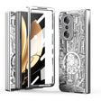 For Honor Magic V Mechanical Legend Integrated Electroplating All-inclusive Phone Case(Silver) - Honor Cases by PMC TechLife | Online Shopping South Africa | PMC TechLife | Buy Now Pay Later Mobicred