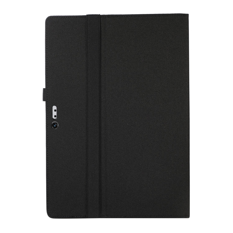 For Microsoft Surface Pro 4/5/6/7 Fabric Leather Tablet Case(Black)
