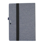 For Microsoft Surface Pro 4/5/6/7 Fabric Leather Tablet Case(Blue)