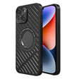 For iPhone 14 R-JUST RJ57 CD Pattern MagSafe Cooling Phone Case(Black) - iPhone 14 Cases by R-JUST | Online Shopping South Africa | PMC TechLife