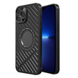 For iPhone 13 Pro R-JUST RJ57 CD Pattern MagSafe Cooling Phone Case(Black) - iPhone 13 Pro Cases by R-JUST | Online Shopping South Africa | PMC TechLife | Buy Now Pay Later Mobicred