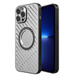 For iPhone 13 Pro R-JUST RJ57 CD Pattern MagSafe Cooling Phone Case(Silver) - free shipping - PMC TechLife - Order now!