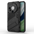 For Huawei Mate 60 Punk Armor 2 in 1 PC + TPU Phone Case with Holder(Black) - Huawei Cases by PMC TechLife | Online Shopping South Africa | PMC TechLife | Buy Now Pay Later Mobicred