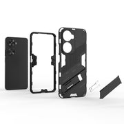 For Huawei nova 11 SE Punk Armor 2 in 1 PC + TPU Phone Case with Holder(Blue)