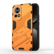 For Huawei nova 12 5G Punk Armor 2 in 1 PC + TPU Phone Case with Holder(Orange) - Huawei Cases by PMC TechLife | Online Shopping South Africa | PMC TechLife | Buy Now Pay Later Mobicred