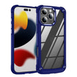 For iPhone 16 Pro Max TPU + PC Lens Protection Phone Case(Blue) - iPhone 16 Pro Max Cases by PMC TechLife | Online Shopping South Africa | PMC TechLife | Buy Now Pay Later Mobicred