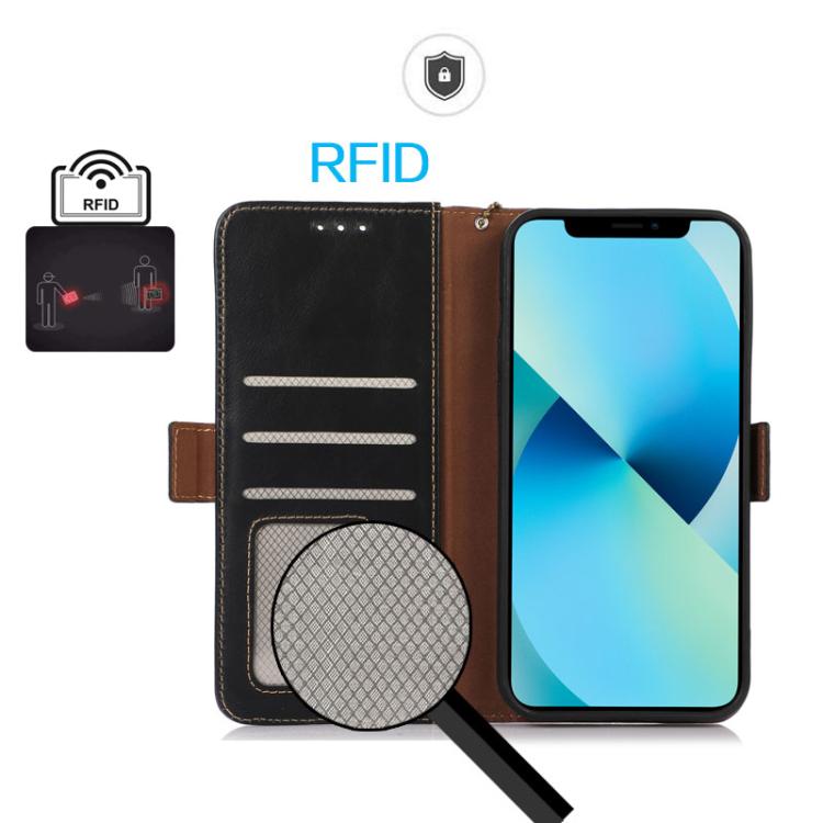 For iPhone 17 Crazy Horse Top Layer Cowhide Leather Phone Case(Black)