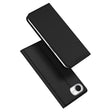 For iPhone 16e DUX DUCIS Skin Pro Series Flip Leather Phone Case(Black) - iPhone 16e Cases by DUX DUCIS | Online Shopping South Africa | PMC TechLife | Buy Now Pay Later Mobicred