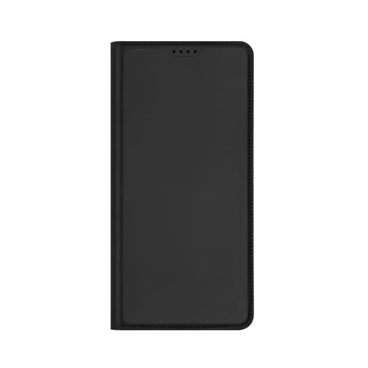 For iPhone 16e DUX DUCIS Skin Pro Series Flip Leather Phone Case(Black)