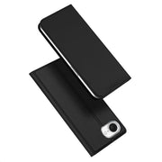 For iPhone 16e DUX DUCIS Skin Pro Series Flip Leather Phone Case(Black)