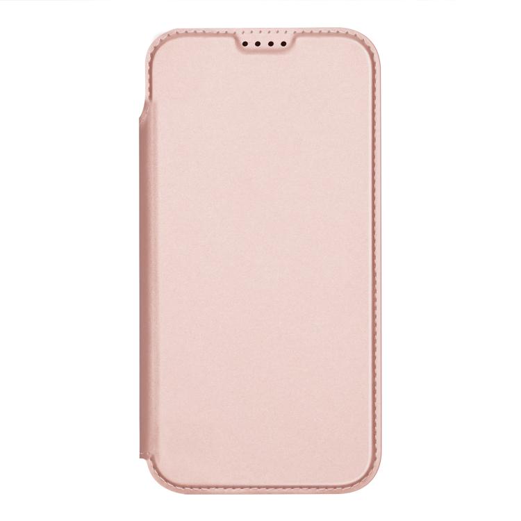 For iPhone 17 Air DUX DUCIS Skin Pro Series Flip Leather Phone Case(Rose Gold)