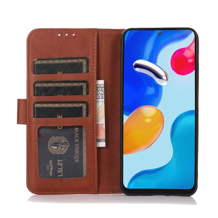 For iPhone 16 Pro Max Cow Texture Leather Phone Case(Brown)