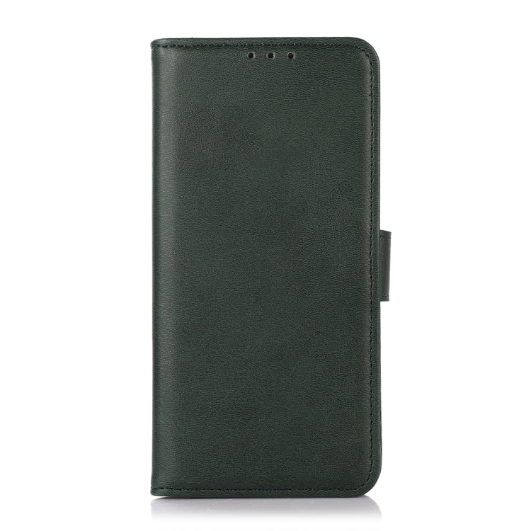 For iPhone 16 Pro Cow Texture Leather Phone Case(Green)
