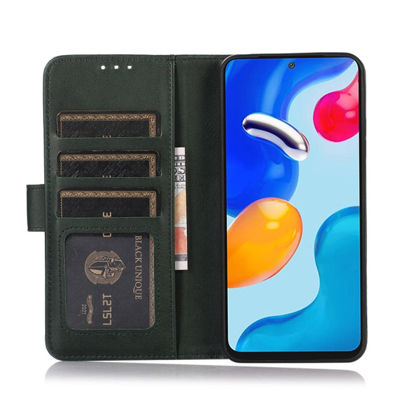 For iPhone 16 Plus Cow Texture Leather Phone Case(Green)