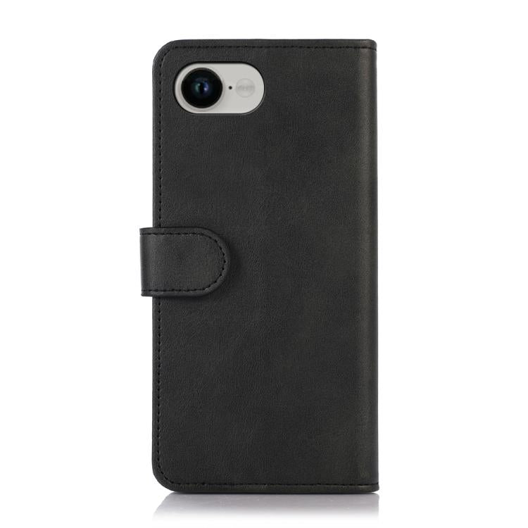 For iPhone 16e Cow Texture Leather Phone Case(Black)